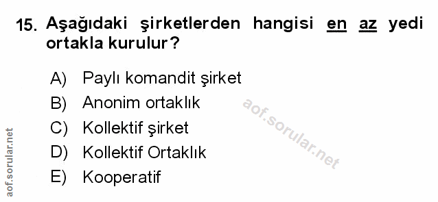 Soru 15