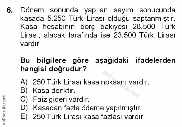 Soru 6