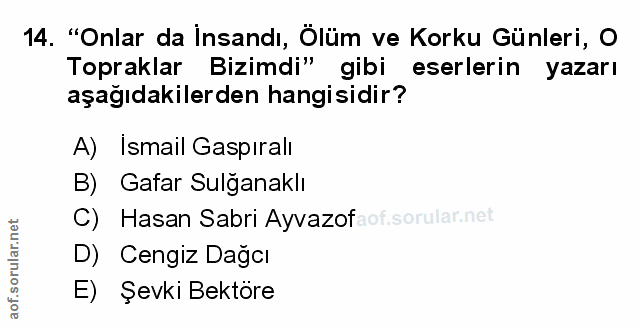 Soru 14