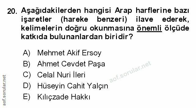 Soru 20