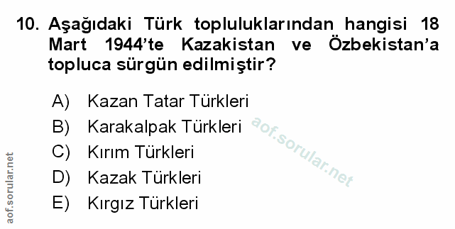 Soru 10