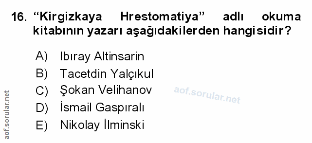 Soru 16