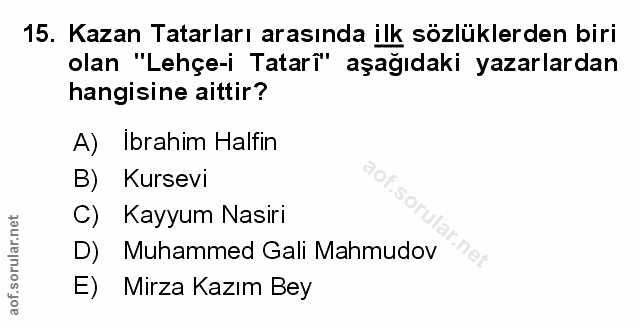 Soru 15