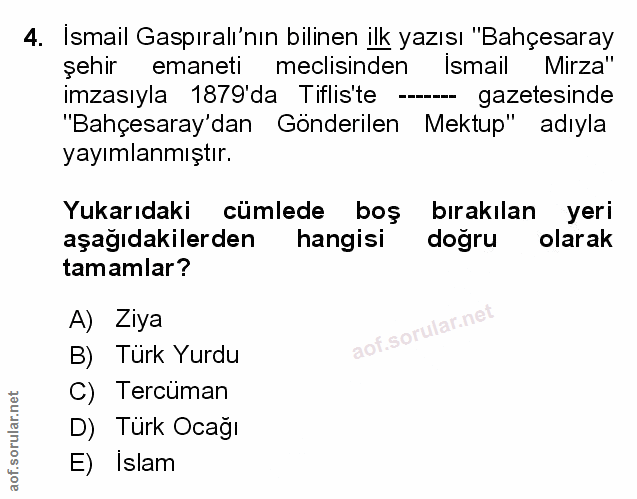 Soru 4