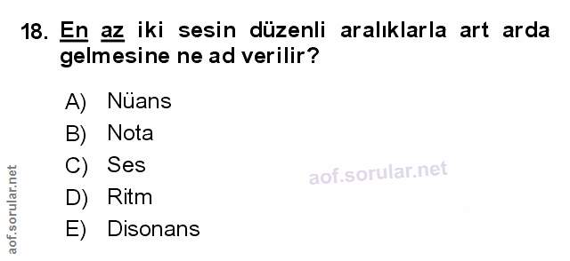 Soru 18