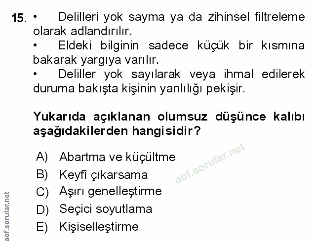 Soru 15
