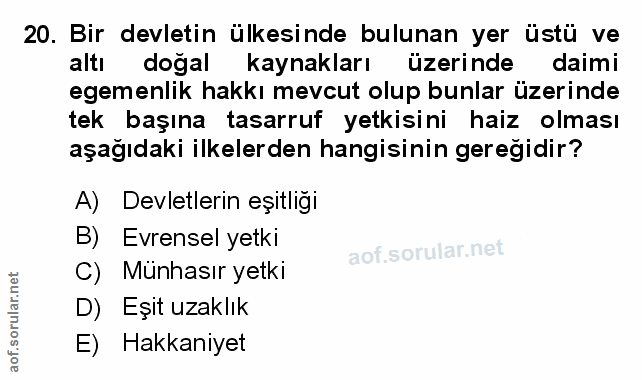 Soru 20