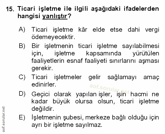 Soru 15