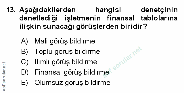 Soru 13