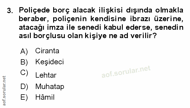 Soru 3