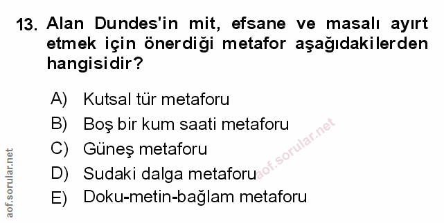 Soru 13