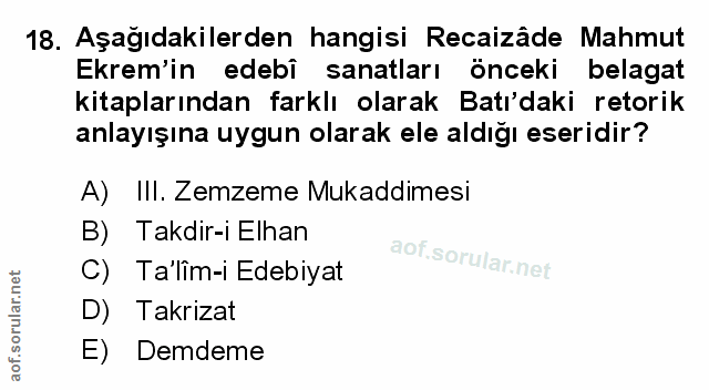 Soru 18
