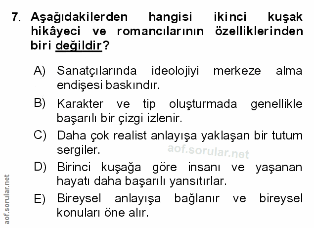 Soru 7