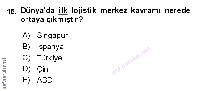 Soru 16