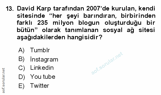 Soru 13