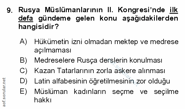 Soru 9