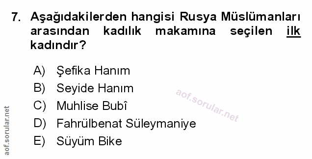 Soru 7