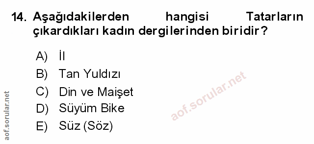 Soru 14