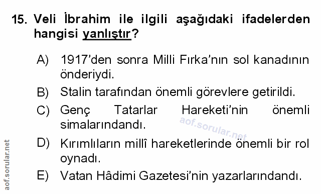 Soru 15