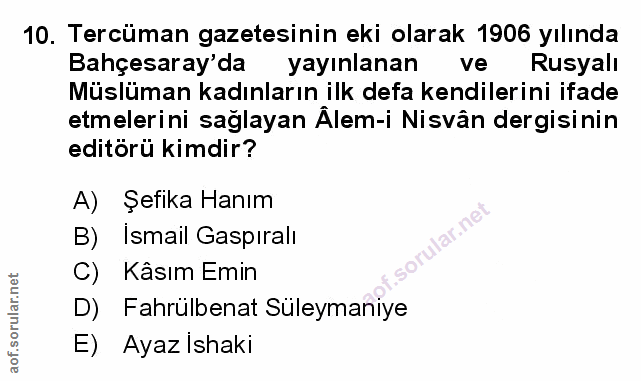Soru 10