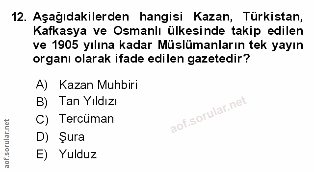 Soru 12