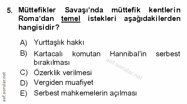 Soru 5