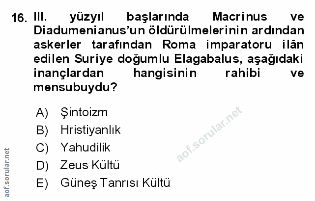 Soru 16