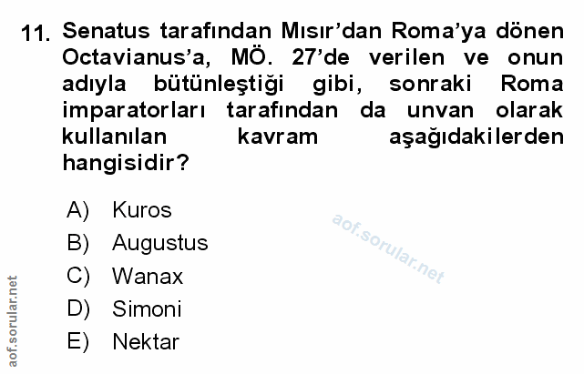Soru 11