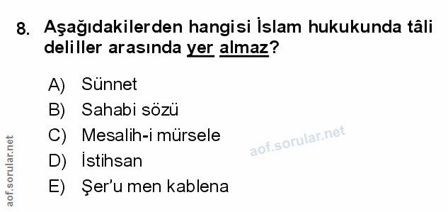 Soru 8