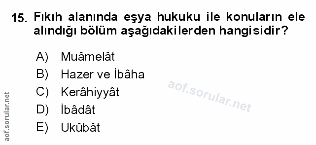 Soru 15