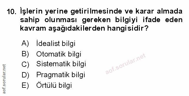 Soru 10