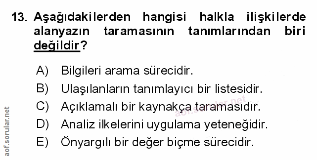 Soru 13