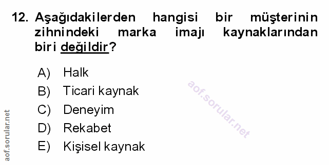 Soru 12