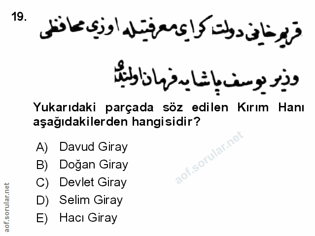 Soru 19
