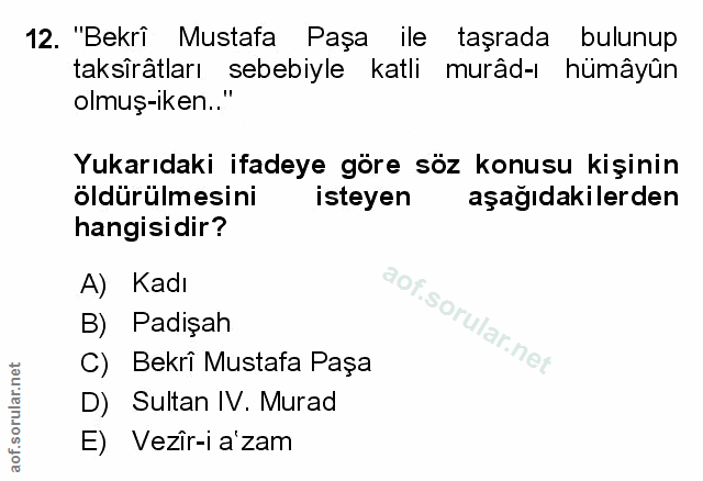 Soru 12