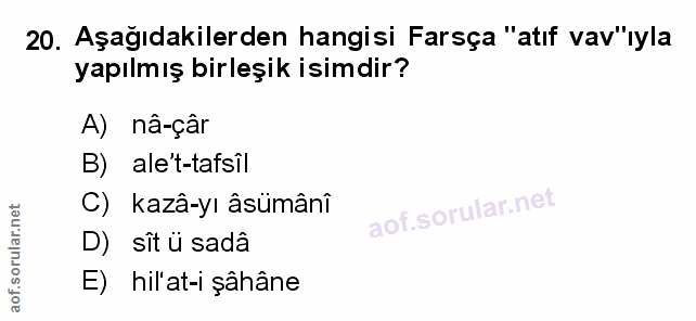 Soru 20