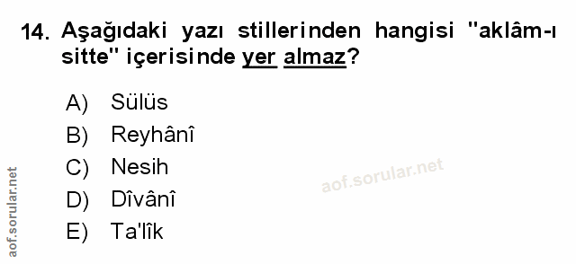 Soru 14