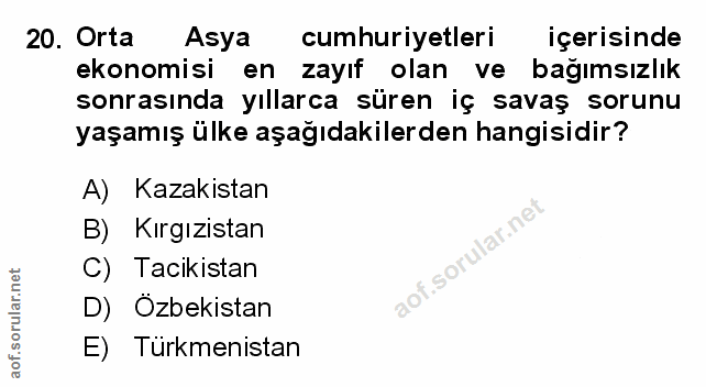 Soru 20