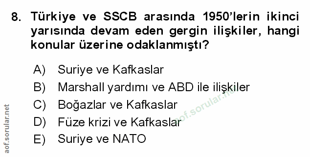 Soru 8