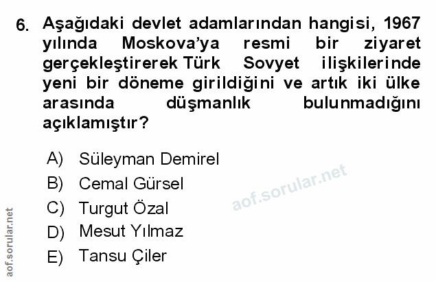 Soru 6