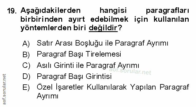 Soru 19