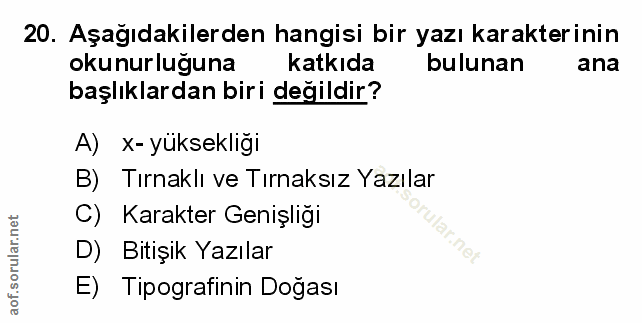 Soru 20
