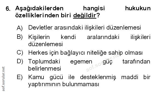 Soru 6