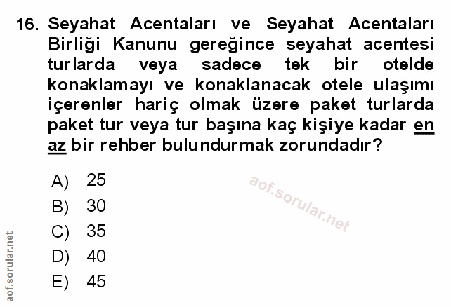 Soru 16