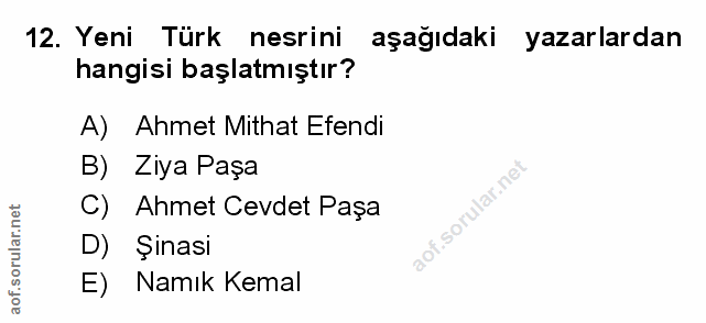 Soru 12