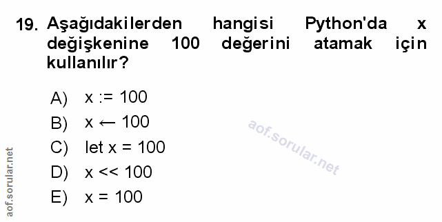 Soru 19