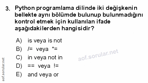 Soru 3