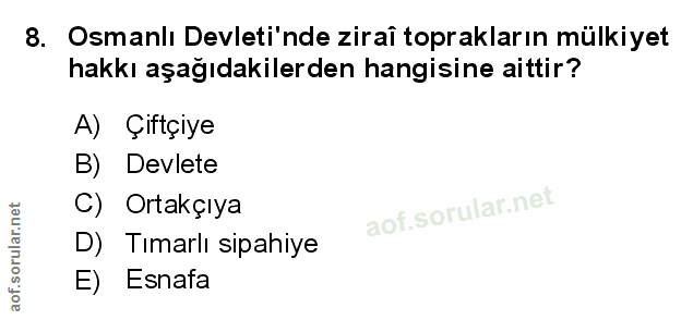 Soru 8