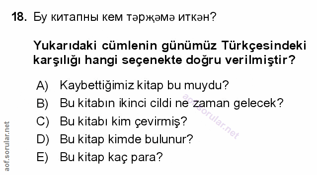 Soru 18