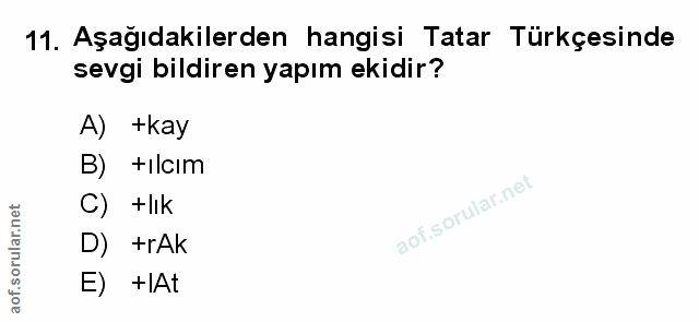 Soru 11